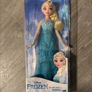 Disney Frozen Elsa Doll in Sparkling Teal Dress